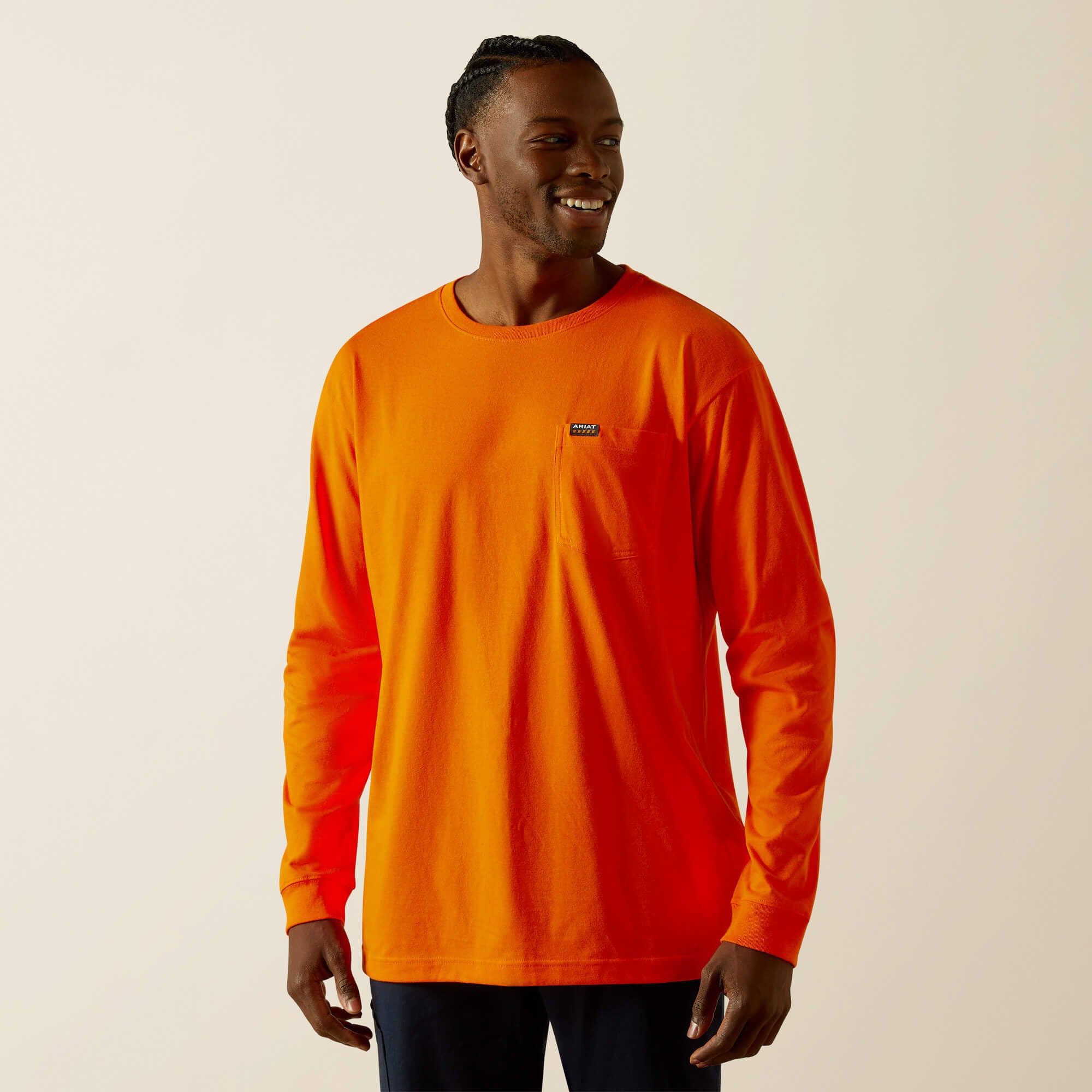 Ariat Rebar Cotton Strong Standard Pocket T-Shirt Outlet