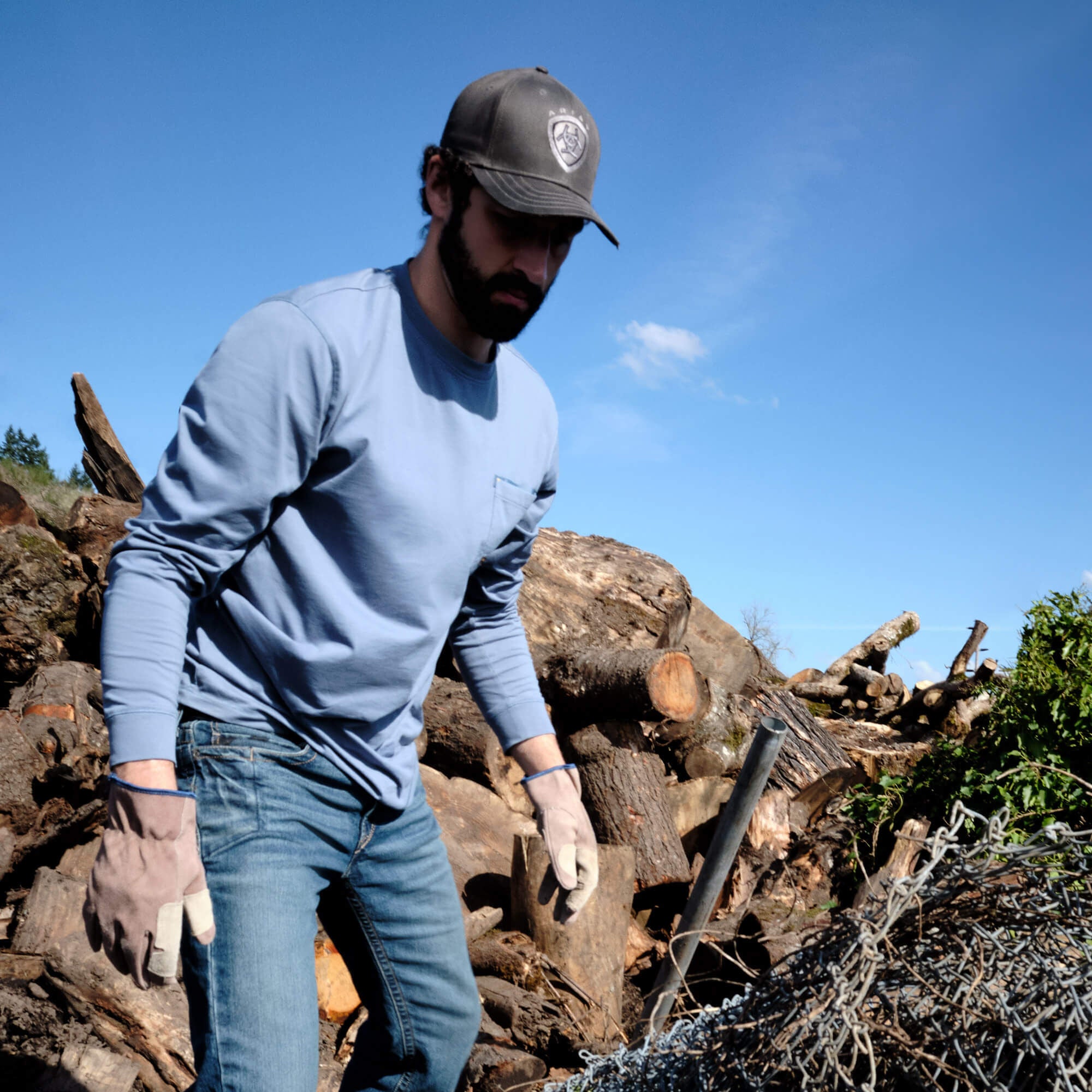 Ariat Rebar Workman Logo T-Shirt Sale