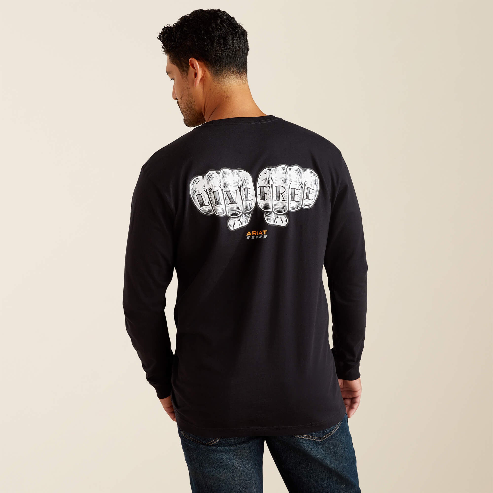 Ariat Rebar Cotton Strong Bare Knuckle T-Shirt Discount