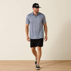 Ariat All Over Print Fitted Polo Outlet
