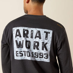 Ariat Rebar Workman Brickyard T-Shirt For Sale