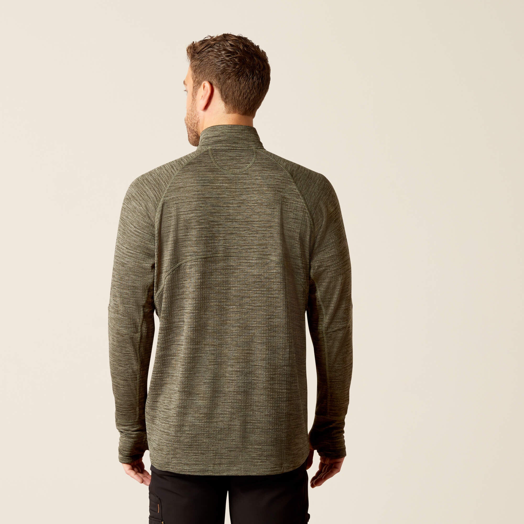 Ariat Rebar Gridwork Baselayer 1/4 Zip T-Shirt Discount