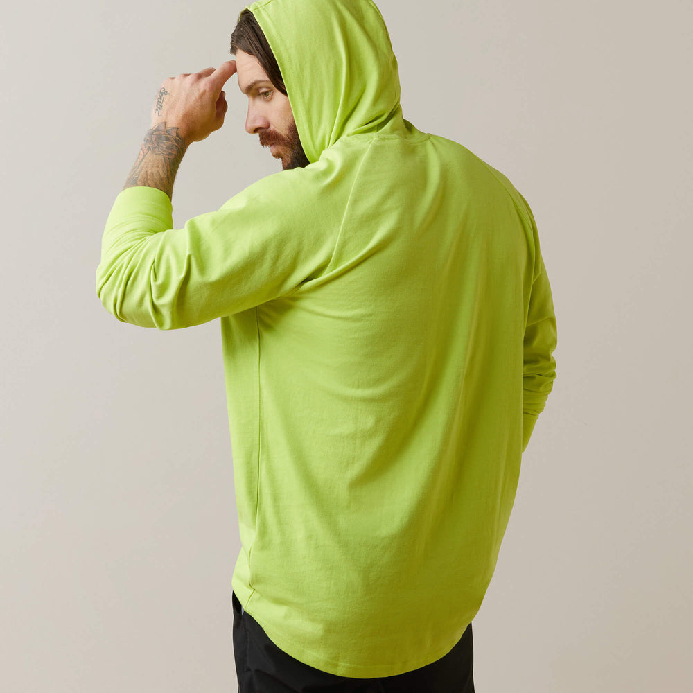 Ariat Rebar Cotton Strong Hooded T-Shirt For Sale