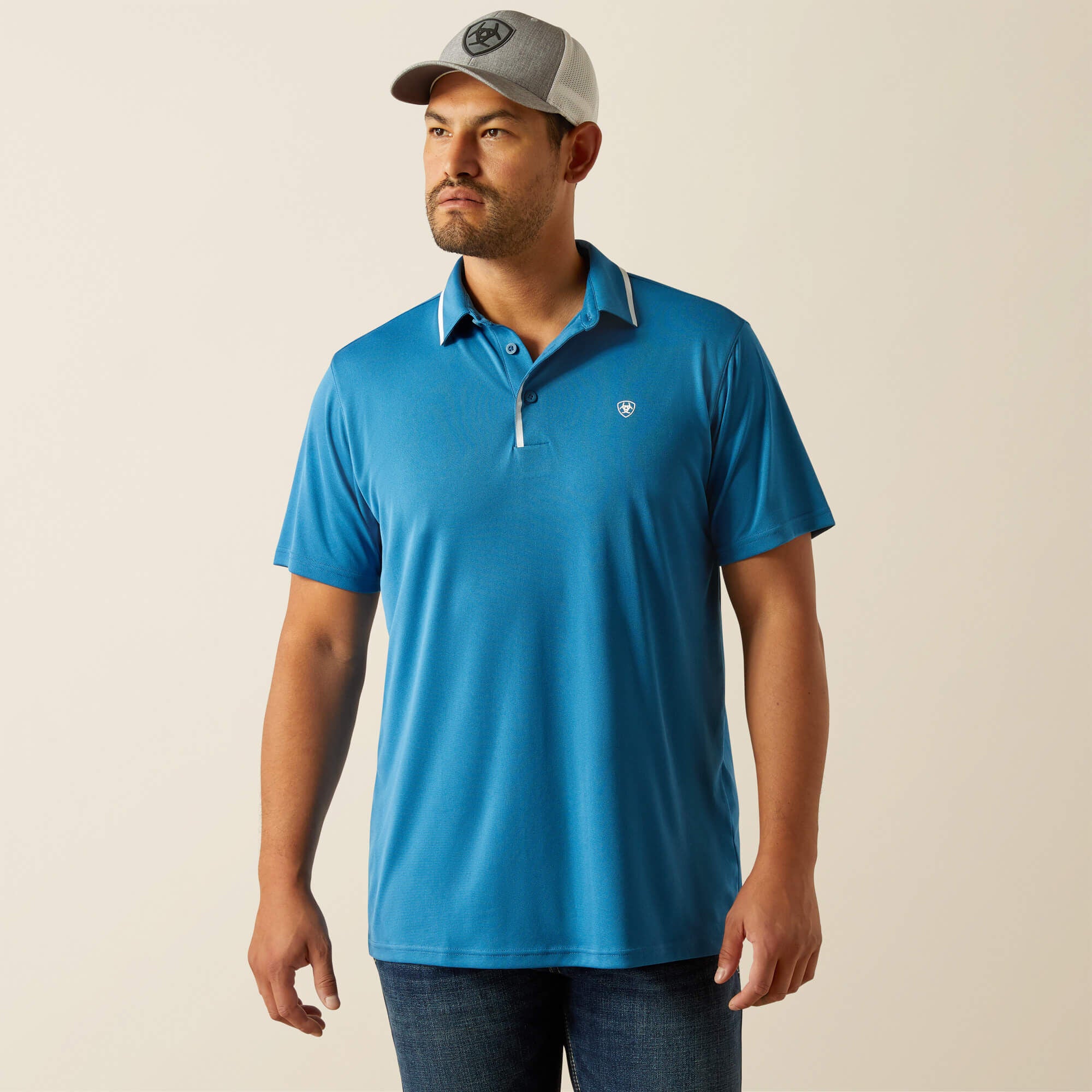 Ariat Welded TEK Fitted Short Sleeve Polo Discount