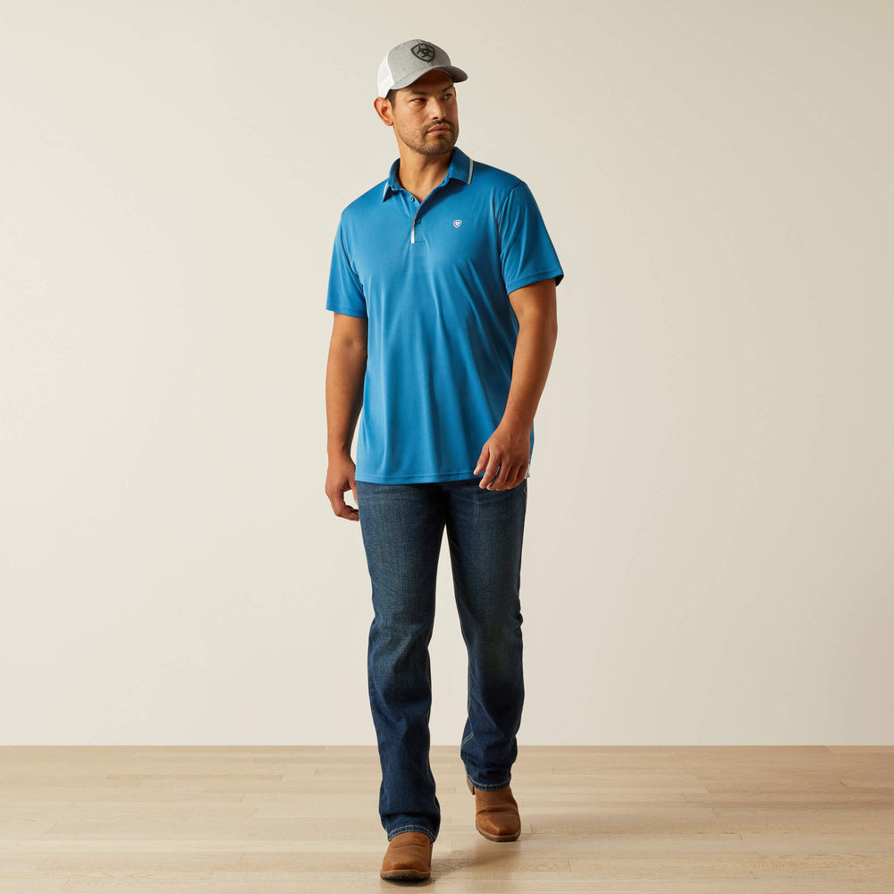 Ariat Welded TEK Fitted Short Sleeve Polo Discount