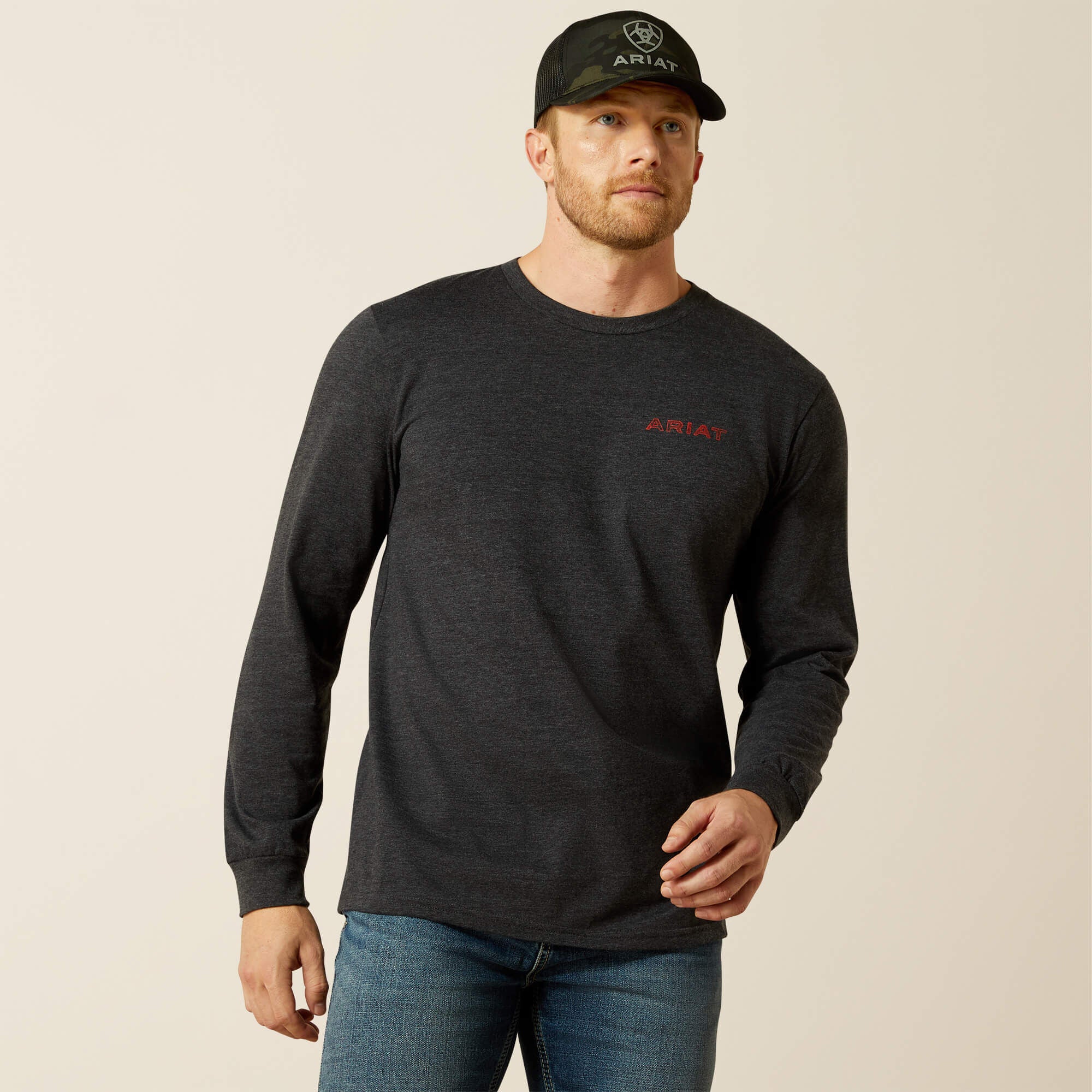 Ariat Ariat Stamped Freedom Classic Fit Long Sleeve T-Shirt Discount