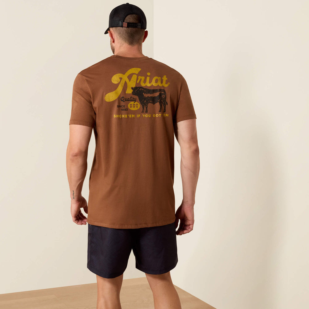 Ariat Ariat BBQ Smoke Classic Fit T-Shirt For Sale