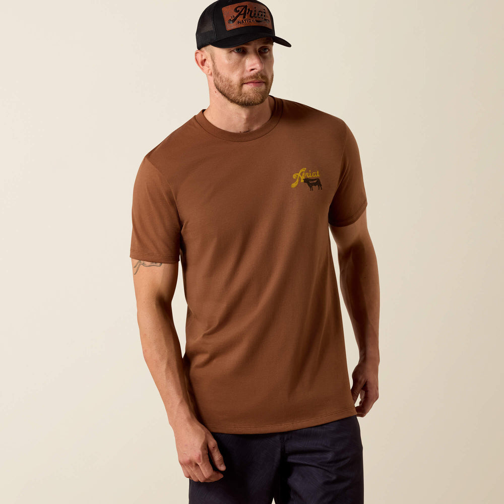 Ariat Ariat BBQ Smoke Classic Fit T-Shirt For Sale