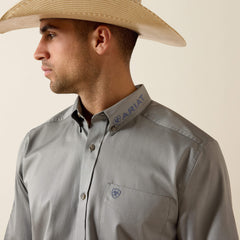Ariat Team Logo Lightweight Twill Fitted Shirt On Sale