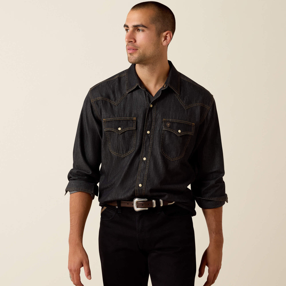 Ariat Retro Halford Fitted Snap Shirt For Sale