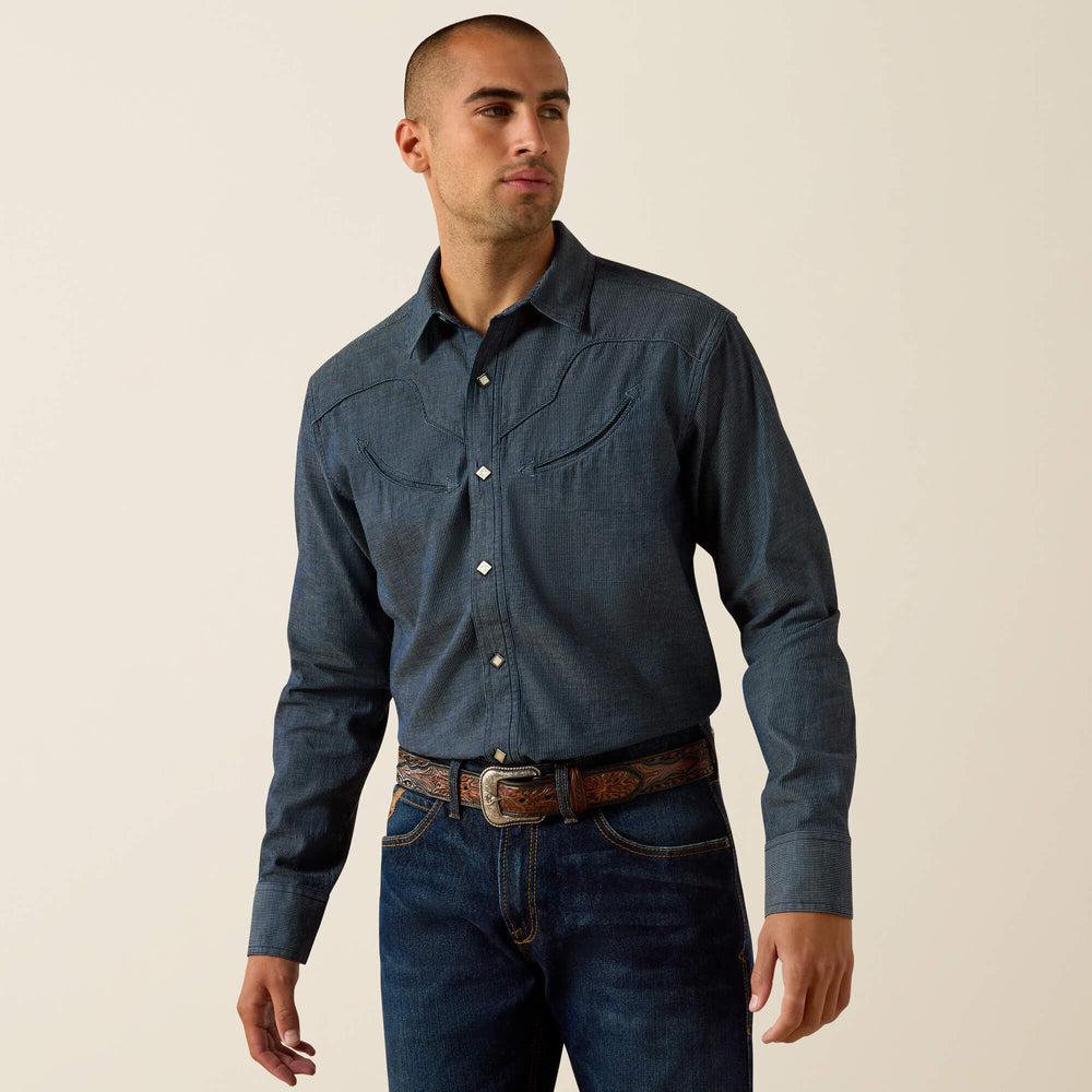 Ariat Retro Harlan Fitted Snap Shirt Outlet