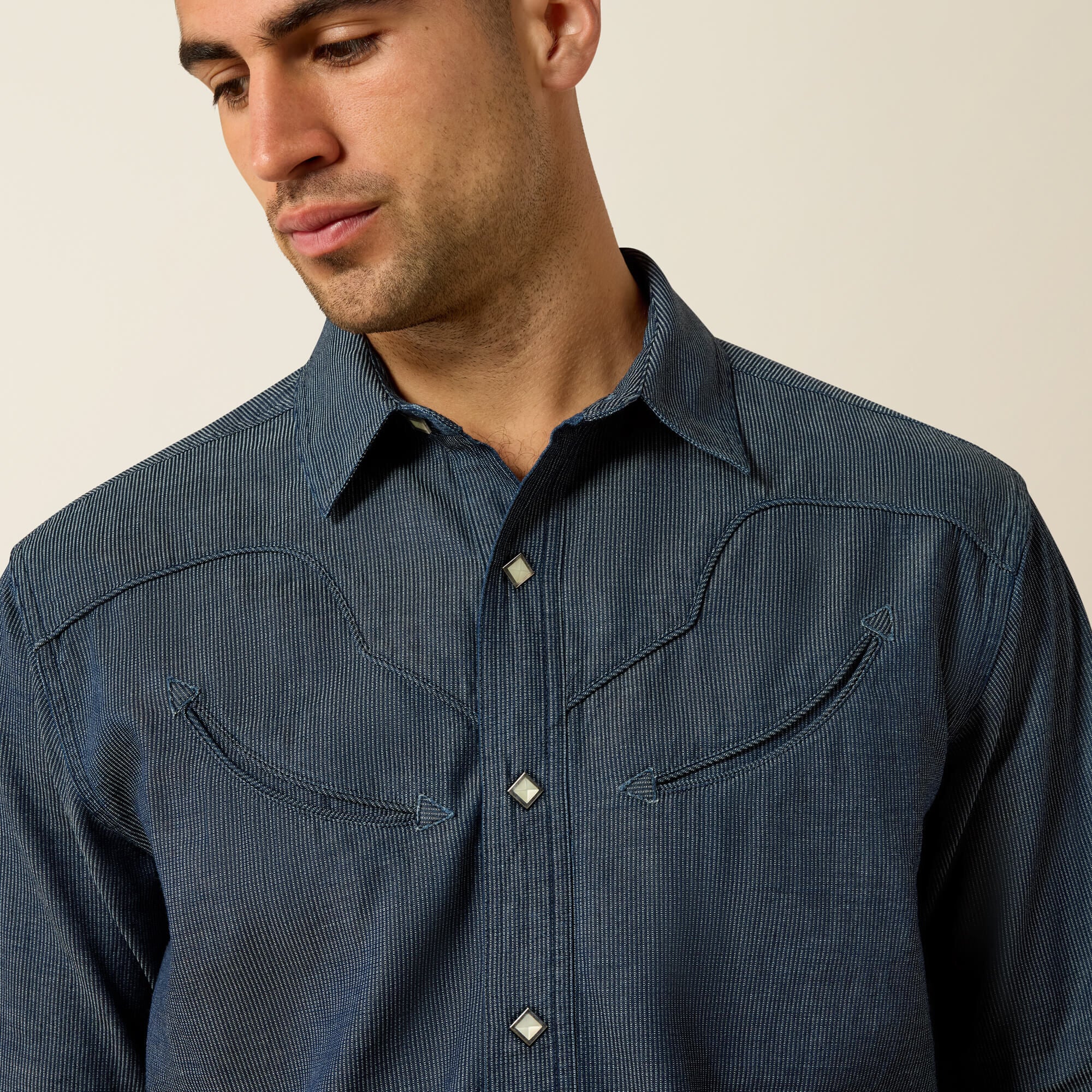 Ariat Retro Harlan Fitted Snap Shirt Outlet