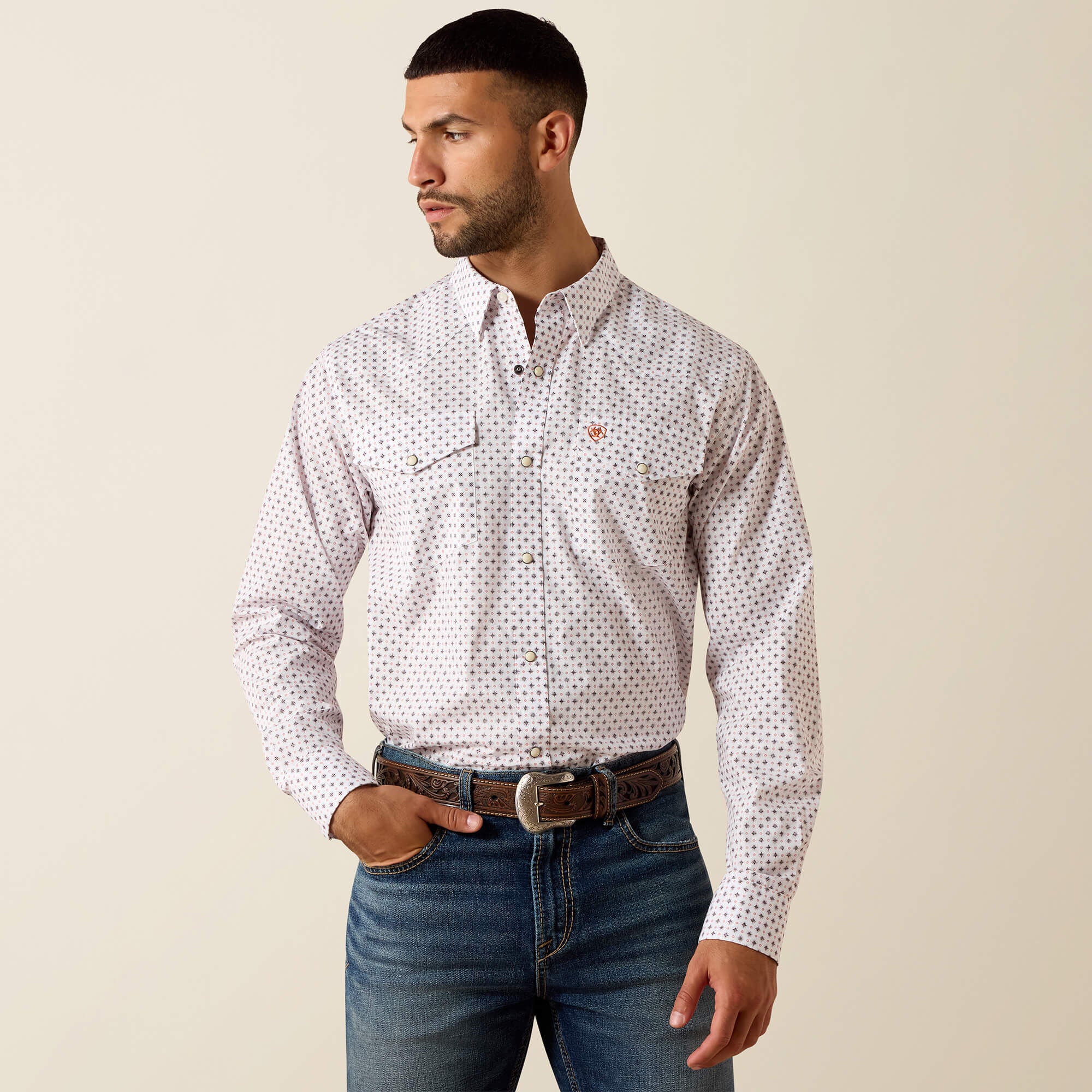 Ariat Tony Fitted Snap Shirt Sale