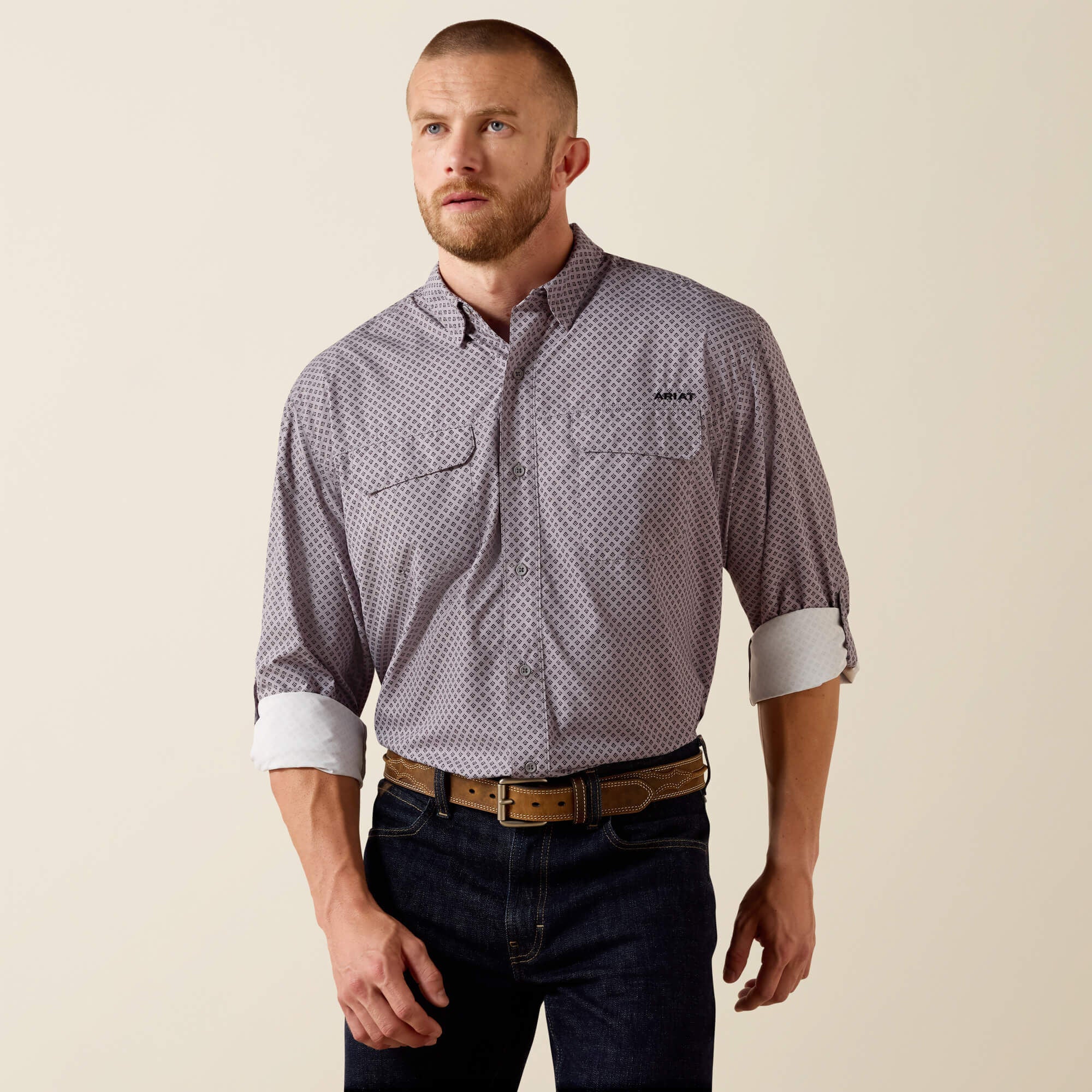 Ariat Printed VentTEK Outbound Classic Fit Shirt Online
