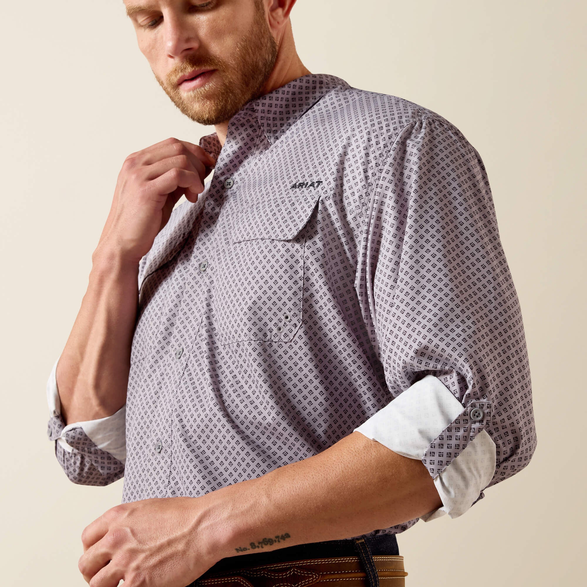 Ariat Printed VentTEK Outbound Classic Fit Shirt Online