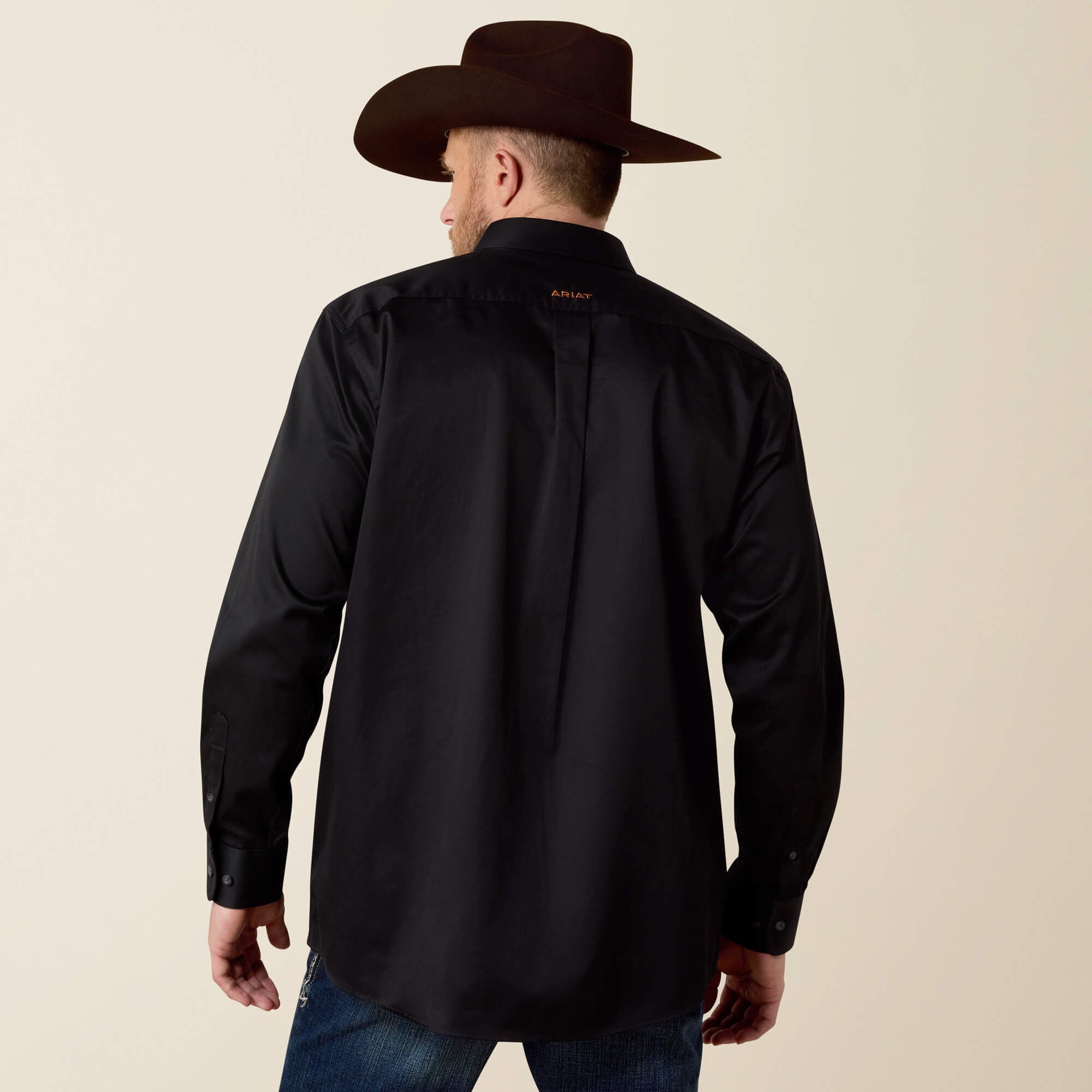 Ariat Solid Twill Classic Fit Shirt Outlet