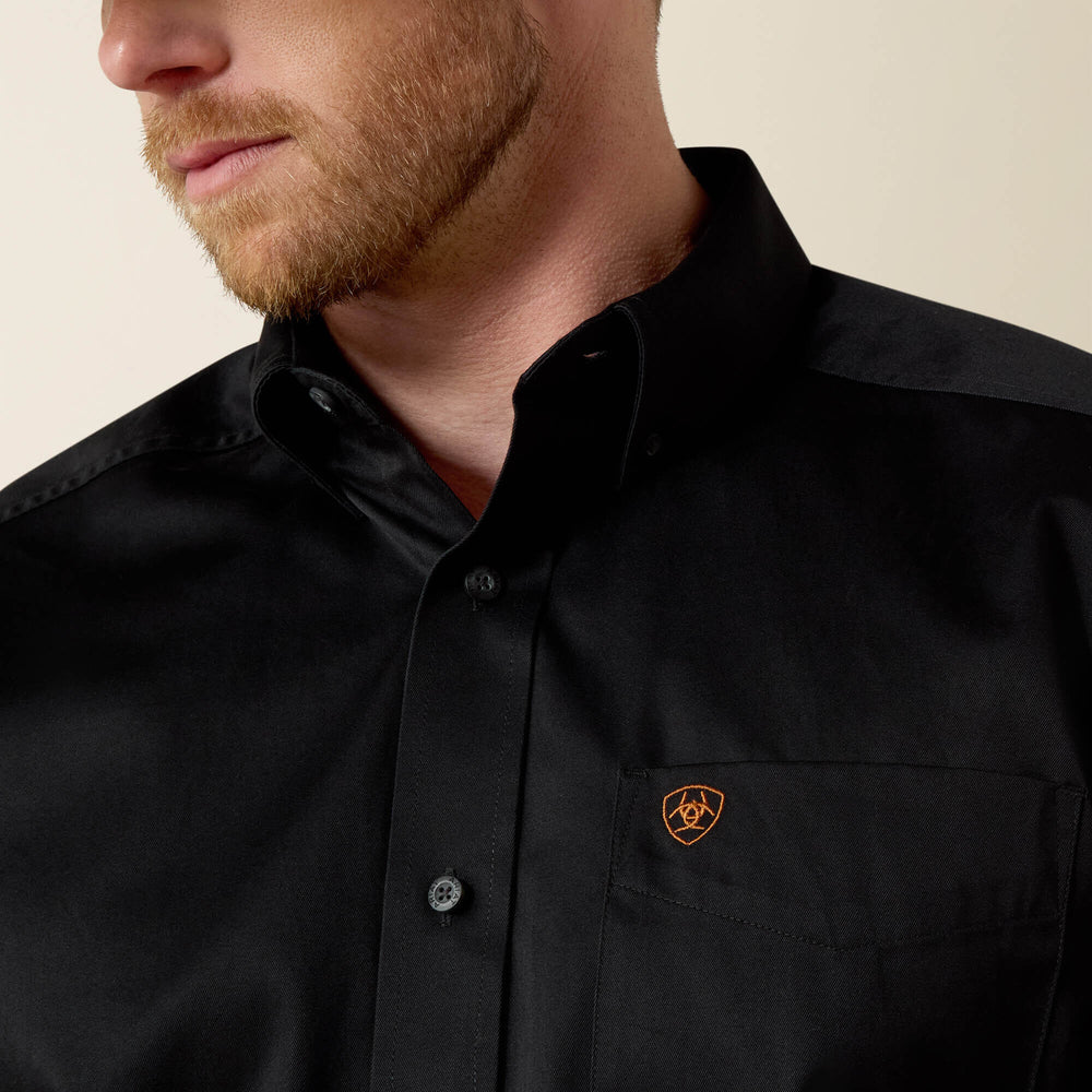 Ariat Solid Twill Classic Fit Shirt Outlet