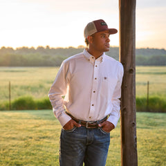 Ariat Solid Twill Classic Fit Shirt On Sale