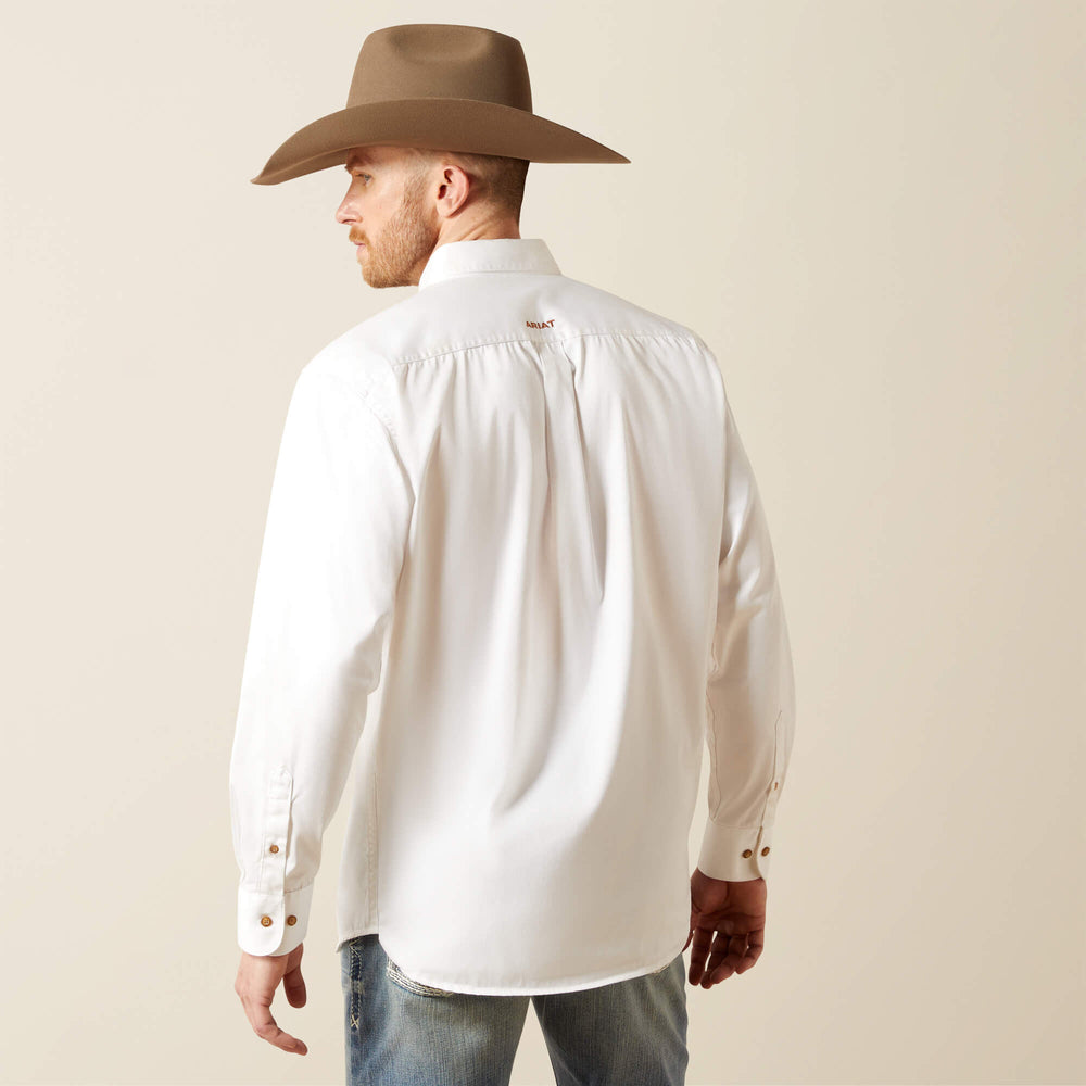 Ariat Solid Twill Classic Fit Shirt On Sale