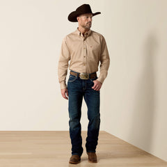 Ariat Solid Twill Classic Fit Shirt For Sale