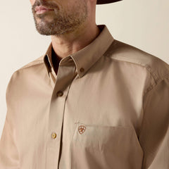 Ariat Solid Twill Classic Fit Shirt For Sale