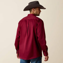Ariat Solid Twill Classic Fit Shirt Outlet