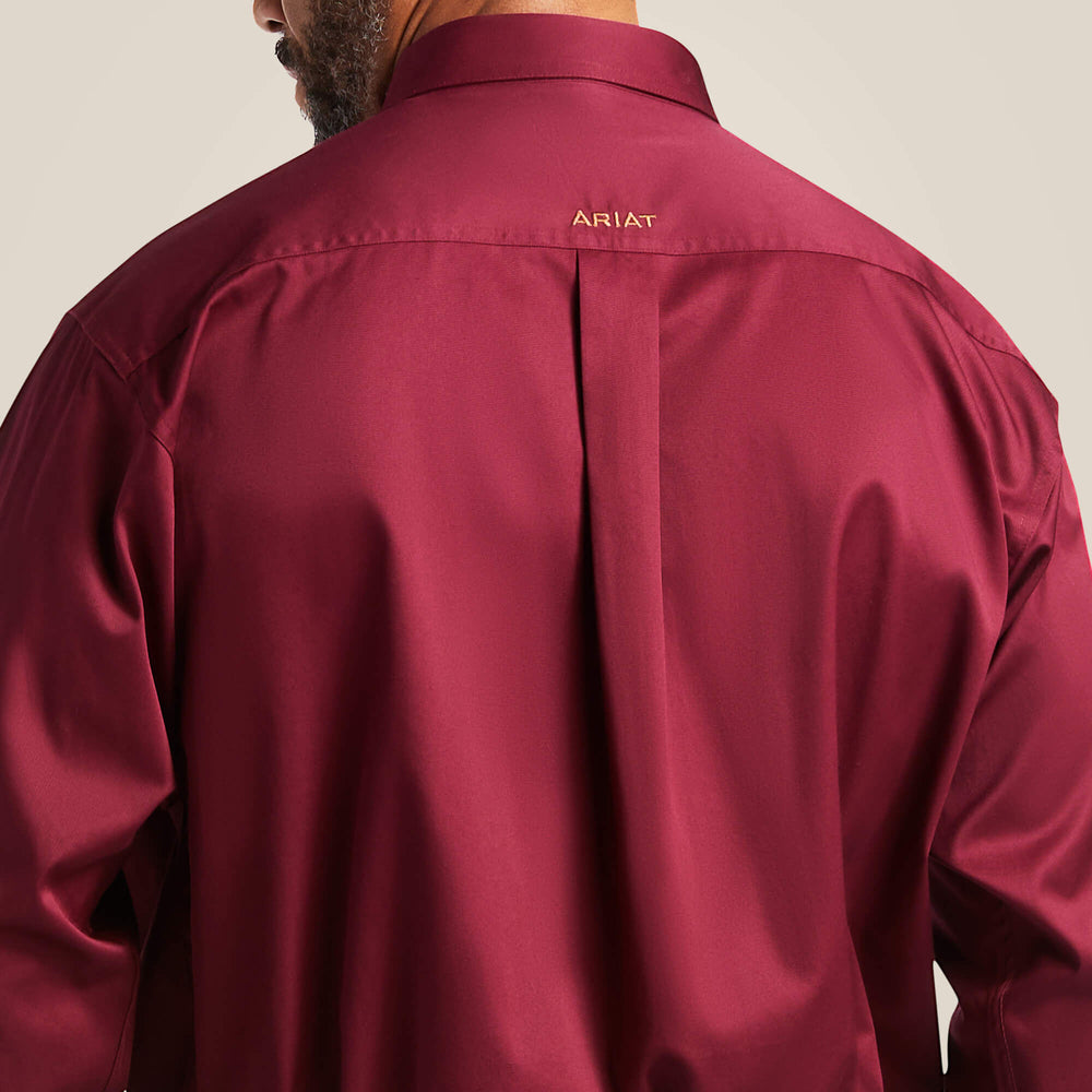 Ariat Solid Twill Classic Fit Shirt Outlet