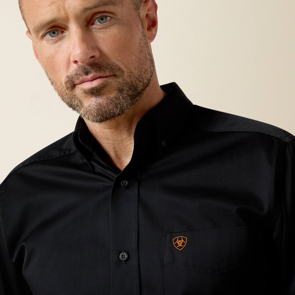Ariat Solid Twill Fitted Shirt On Sale