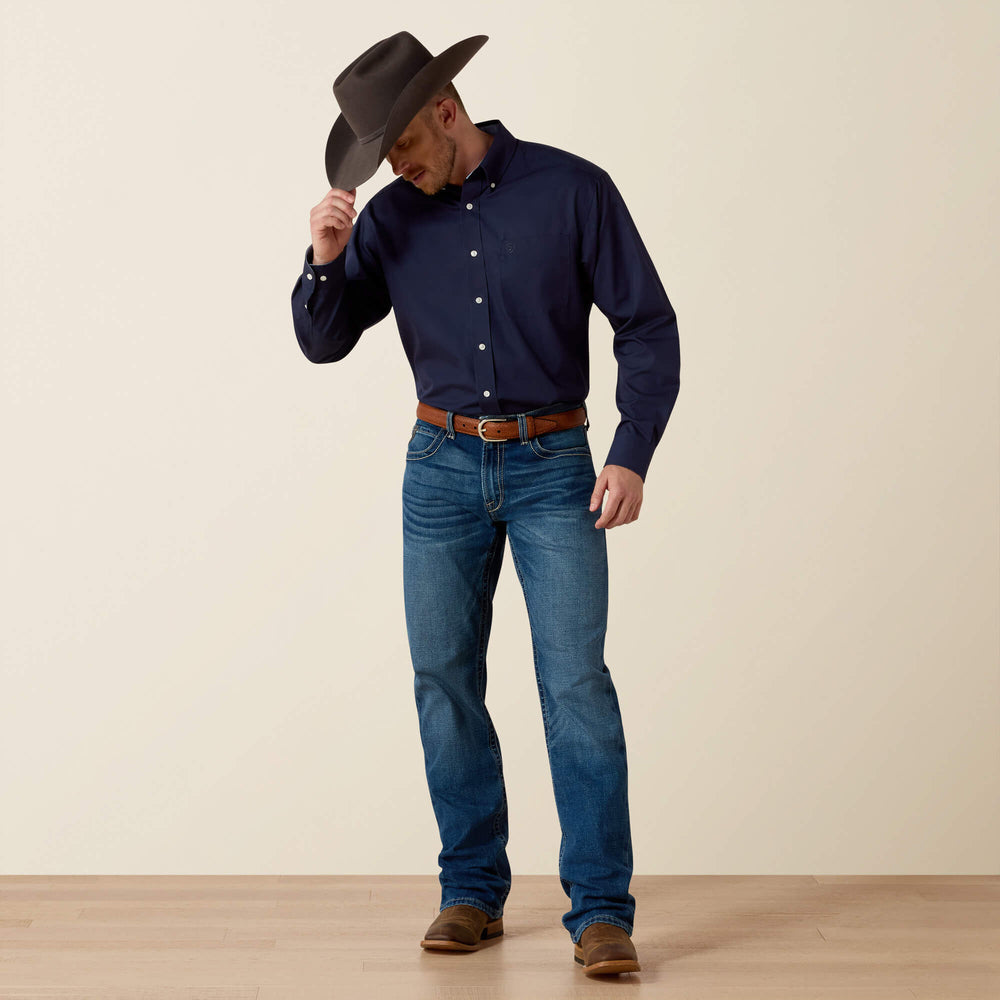 Ariat Wrinkle Free Solid Classic Fit Shirt Online