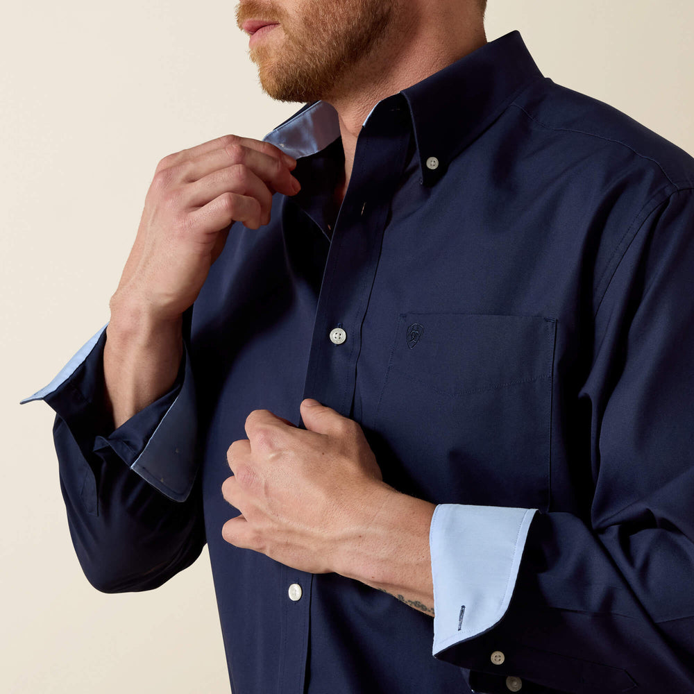 Ariat Wrinkle Free Solid Classic Fit Shirt Online