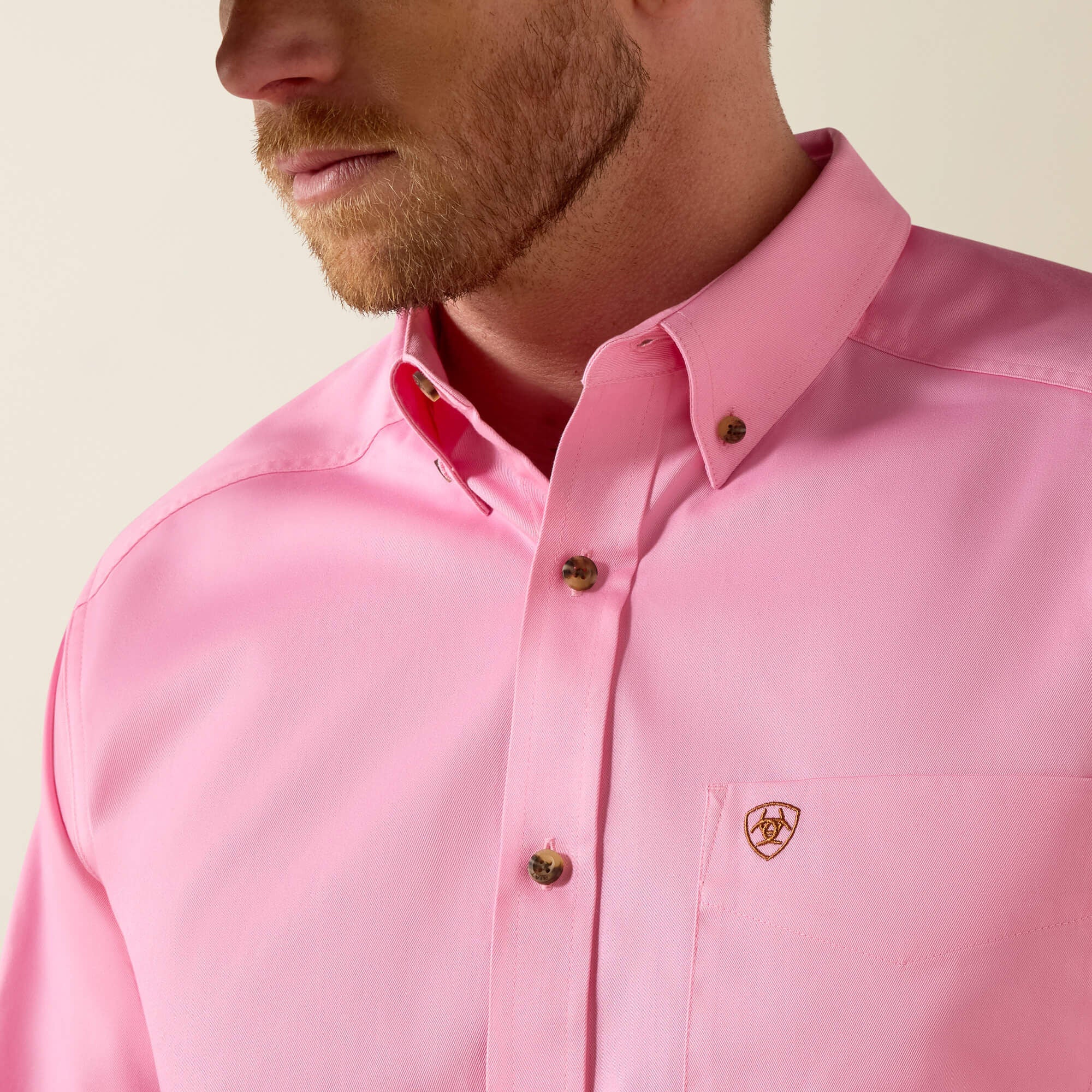 Ariat Solid Twill Classic Fit Shirt For Sale
