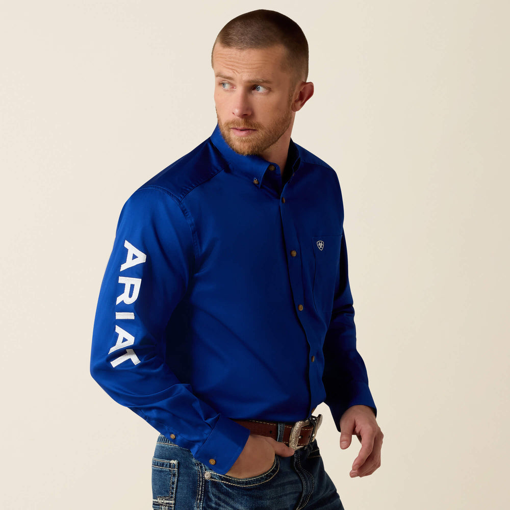 Ariat Team Logo Twill Classic Fit Shirt Outlet