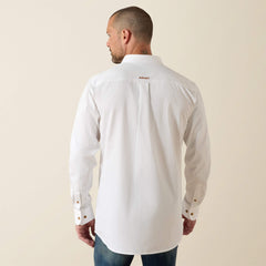 Ariat Solid Twill Fitted Shirt On Sale