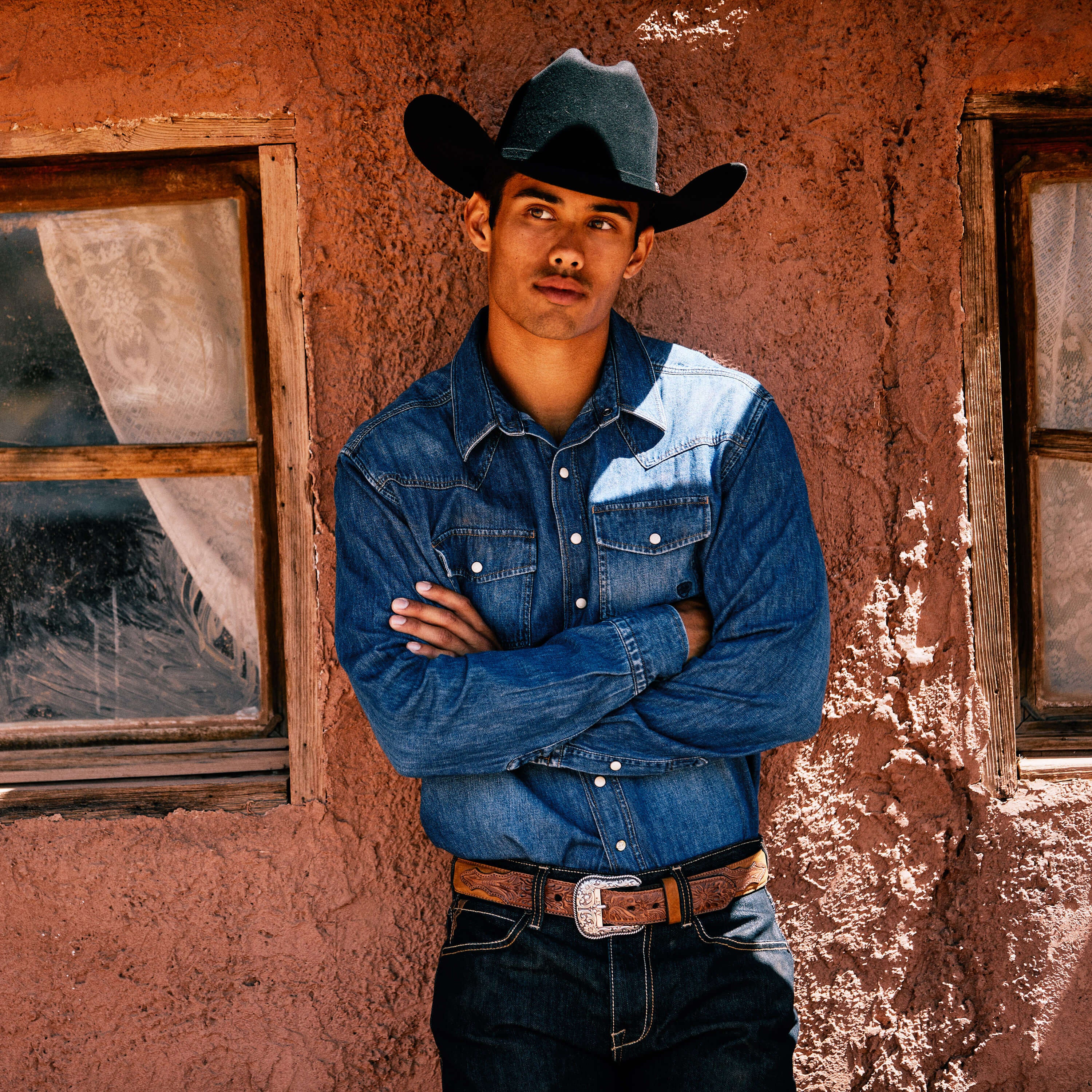 Ariat Denim Retro Fit Shirt Outlet