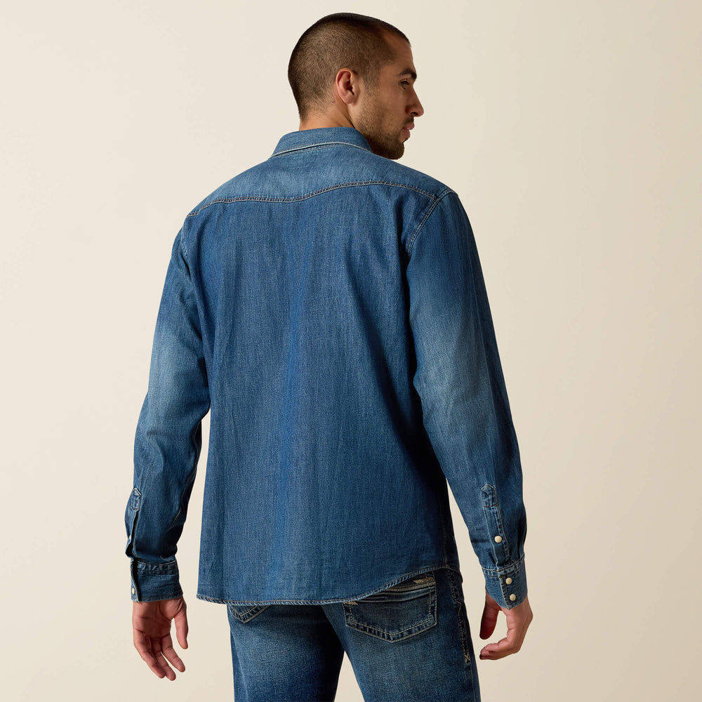 Ariat Denim Retro Fit Shirt Outlet