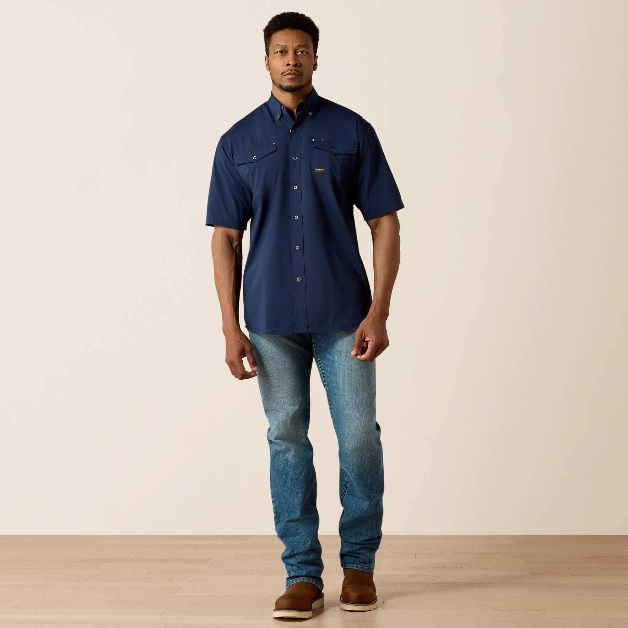 Ariat Rebar Made Tough VentTEK DuraStretch Work Shirt For Sale