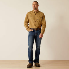 Ariat Rebar Washed Twill Work Shirt Outlet
