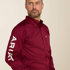 Ariat Team Logo Twill Fitted Shirt Sale