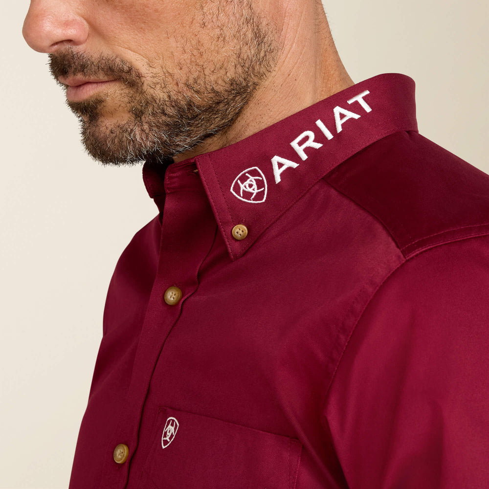 Ariat Team Logo Twill Fitted Shirt Sale