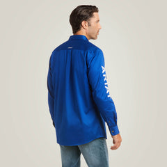 Ariat Team Logo Twill Fitted Shirt Outlet