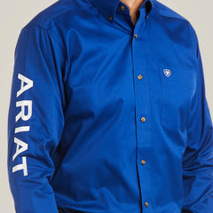 Ariat Team Logo Twill Fitted Shirt Outlet