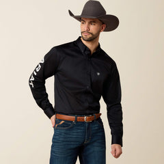 Ariat Team Logo Twill Fitted Shirt On Sale