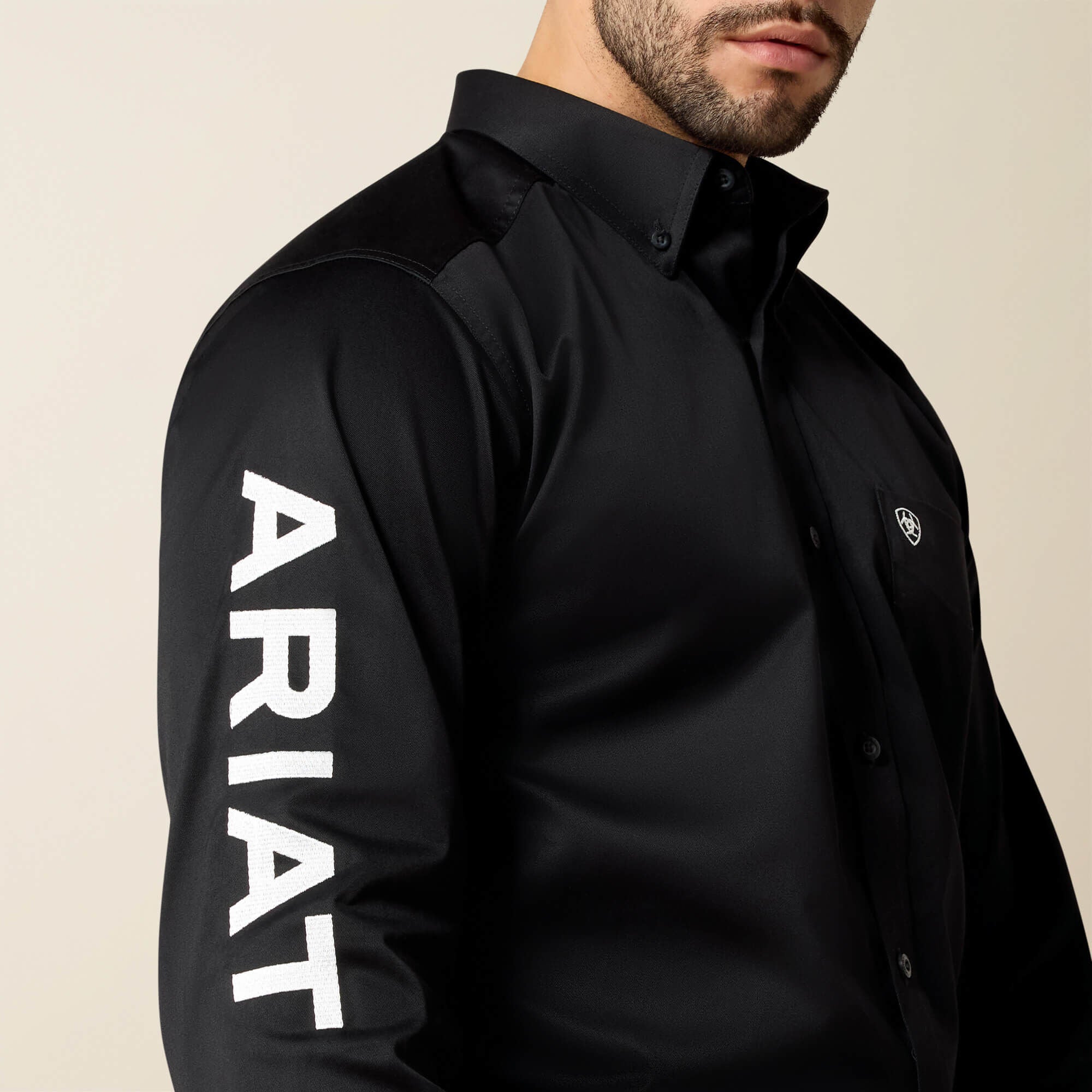 Ariat Team Logo Twill Fitted Shirt On Sale