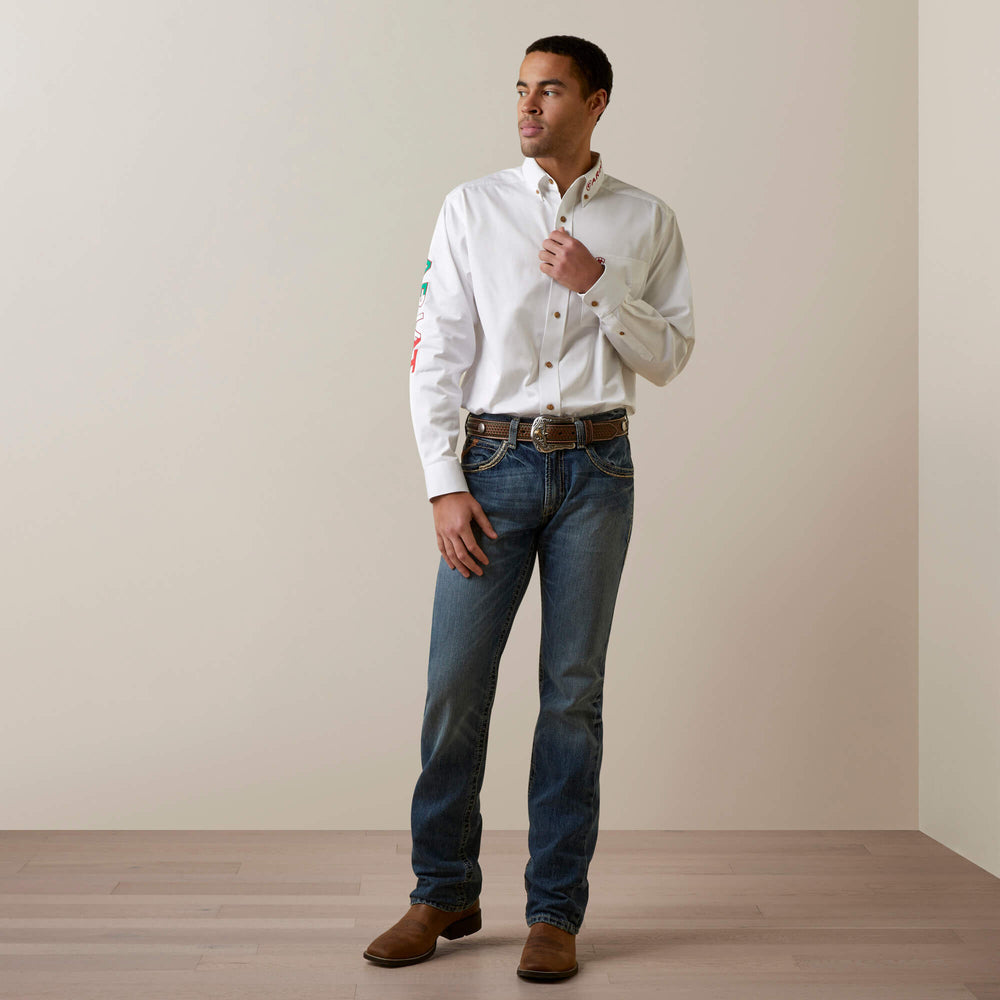 Ariat Team Logo Twill Classic Fit Shirt Online