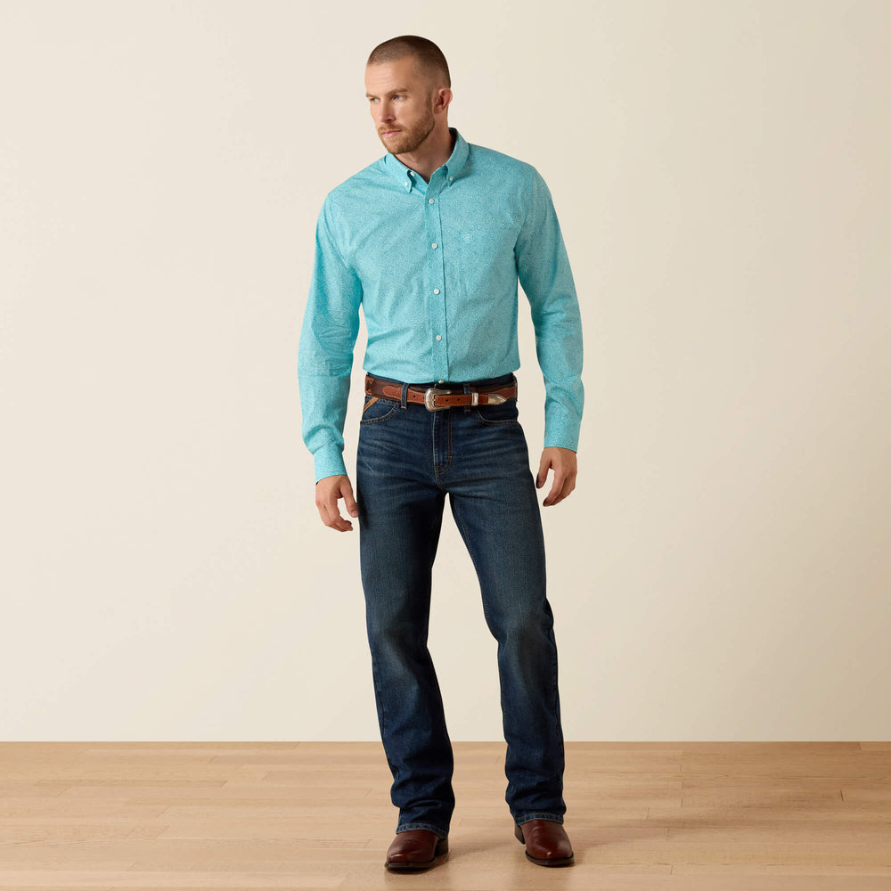 Ariat Wrinkle Free Cormac Fitted Shirt Discount