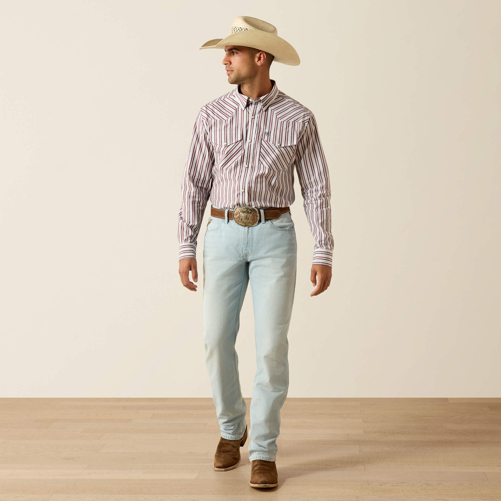Ariat Pro Series Trae Fitted Snap Shirt Outlet