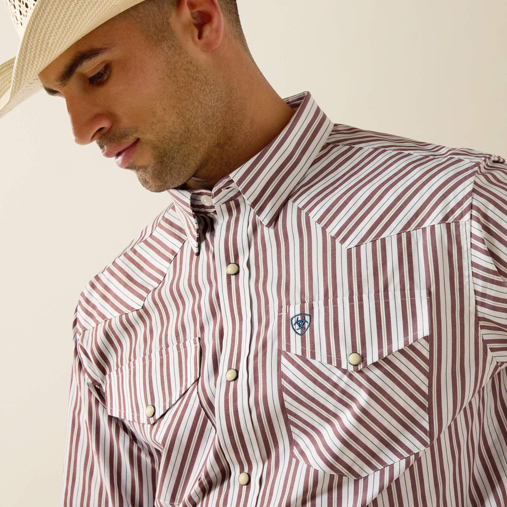 Ariat Pro Series Trae Fitted Snap Shirt Outlet