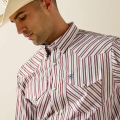Ariat Pro Series Trae Fitted Snap Shirt Outlet
