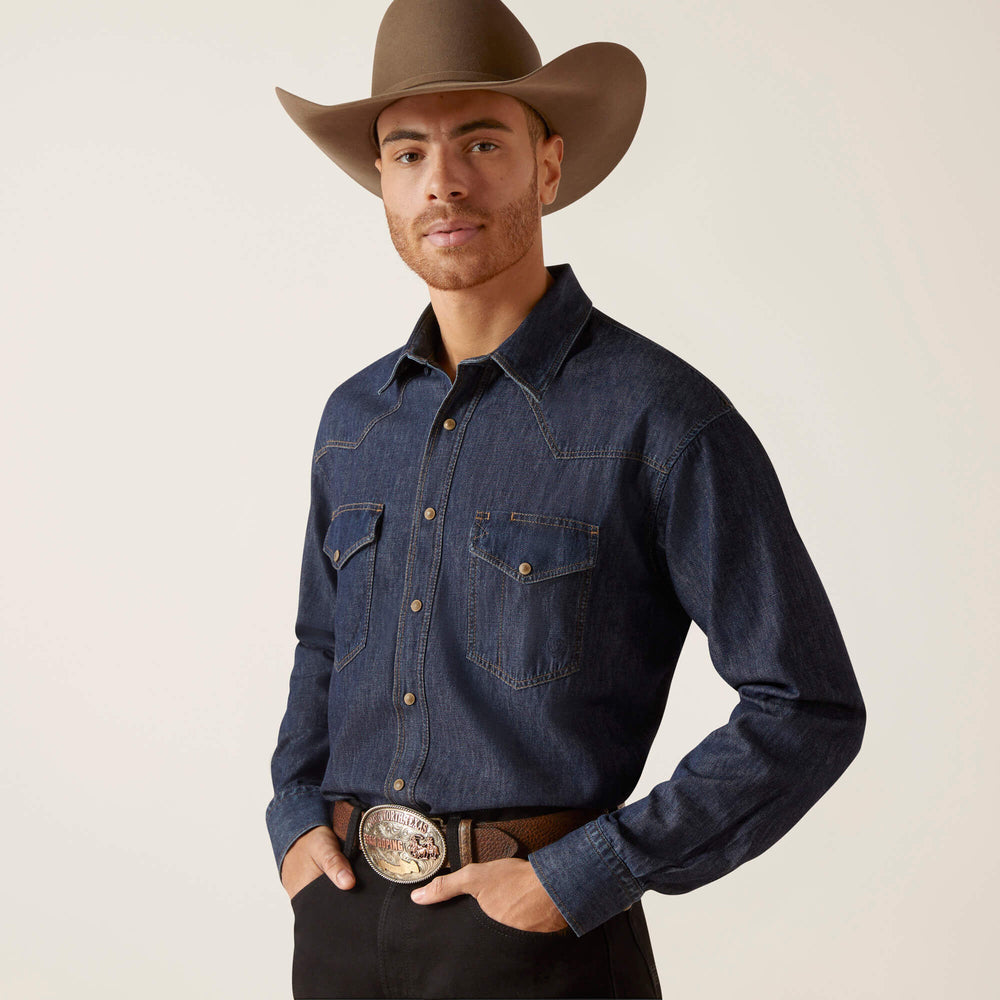 Ariat Classic Denim Shirt On Sale