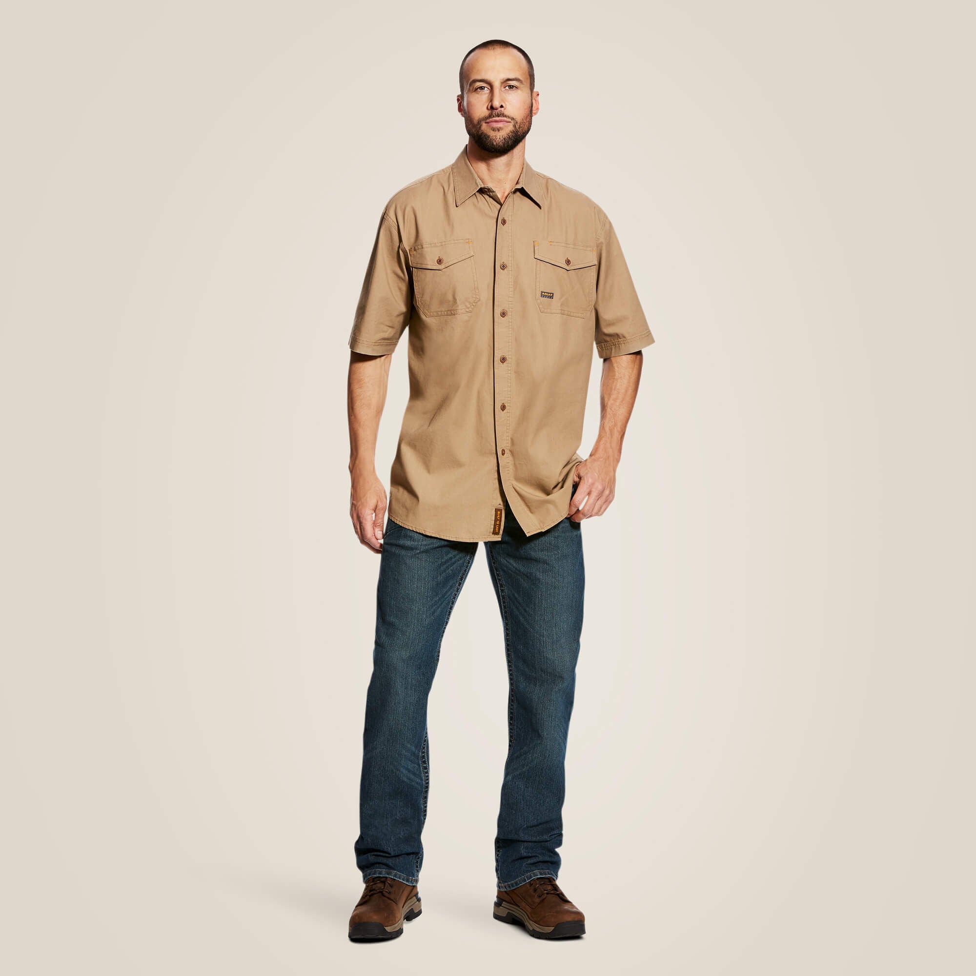 Ariat Rebar Made Tough DuraStretch Work Shirt Outlet